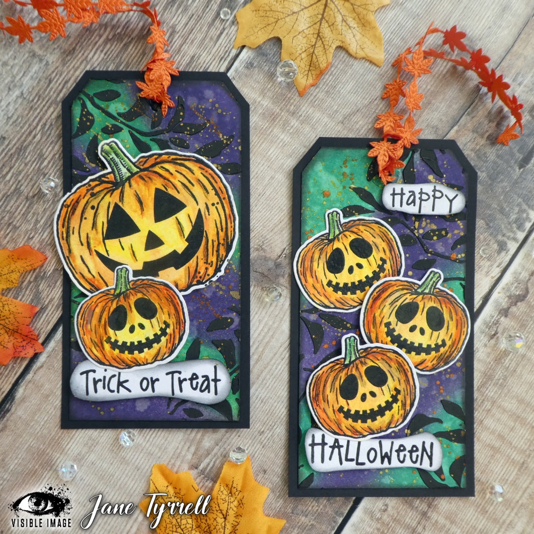 Visible Image Happy Halloween - A6 Stamp Set