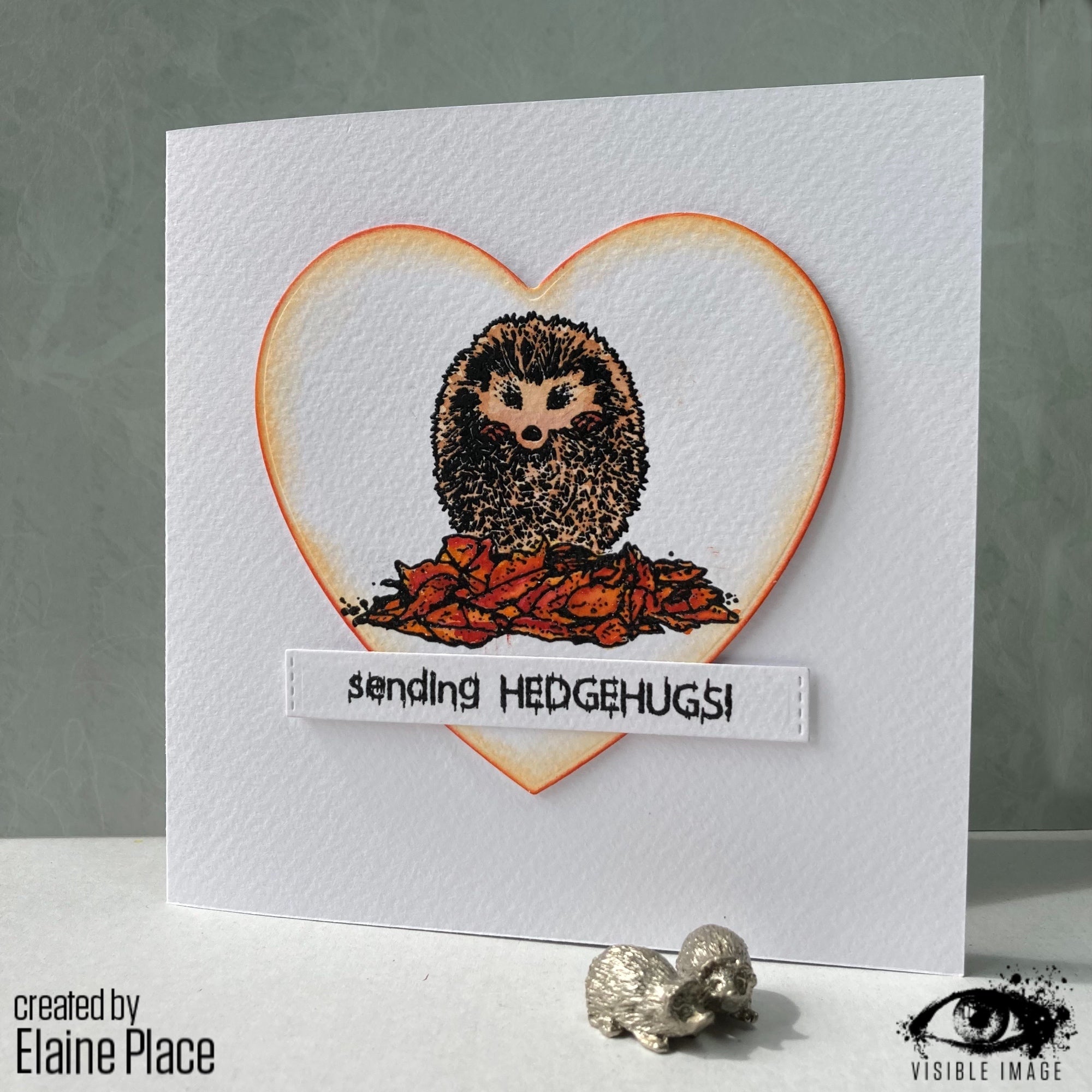 Visible Image Hedgehog Hugs - A6 Stamp Set