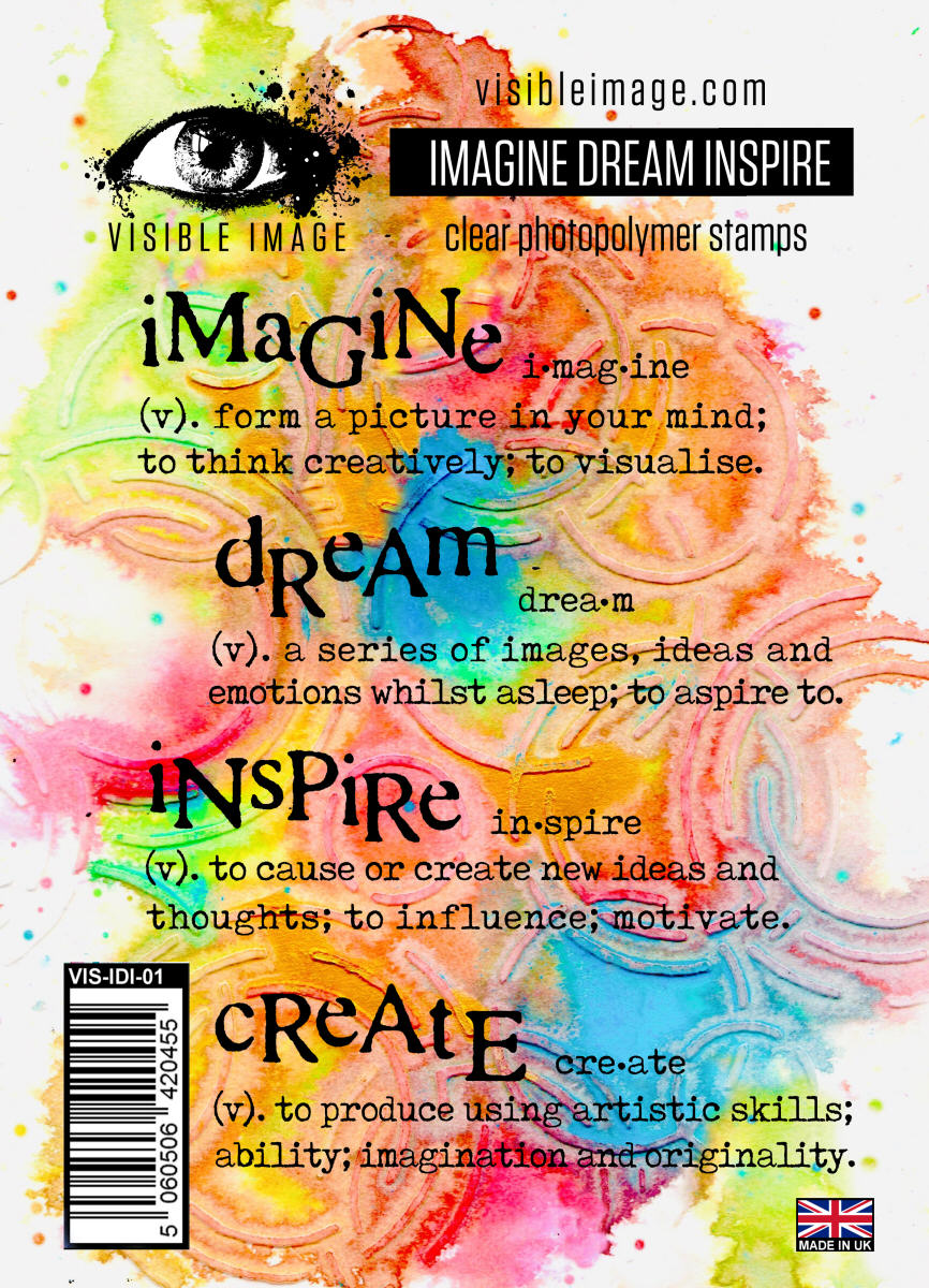 Visible Image Imagine Dream Inspire - A6 Stamp Set