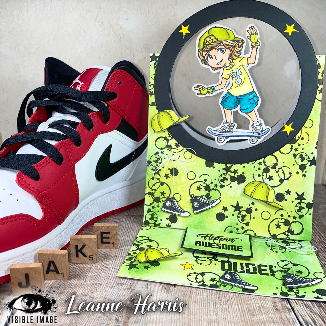 Visible Image Jake Skates - A6 Stamp Set
