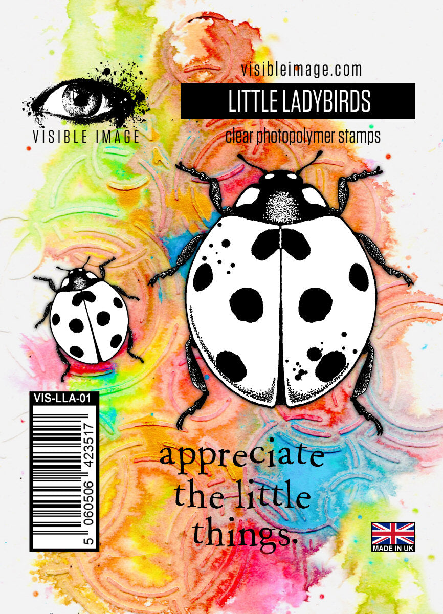 Visible Image Little Ladybirds - A7 Stamp Set