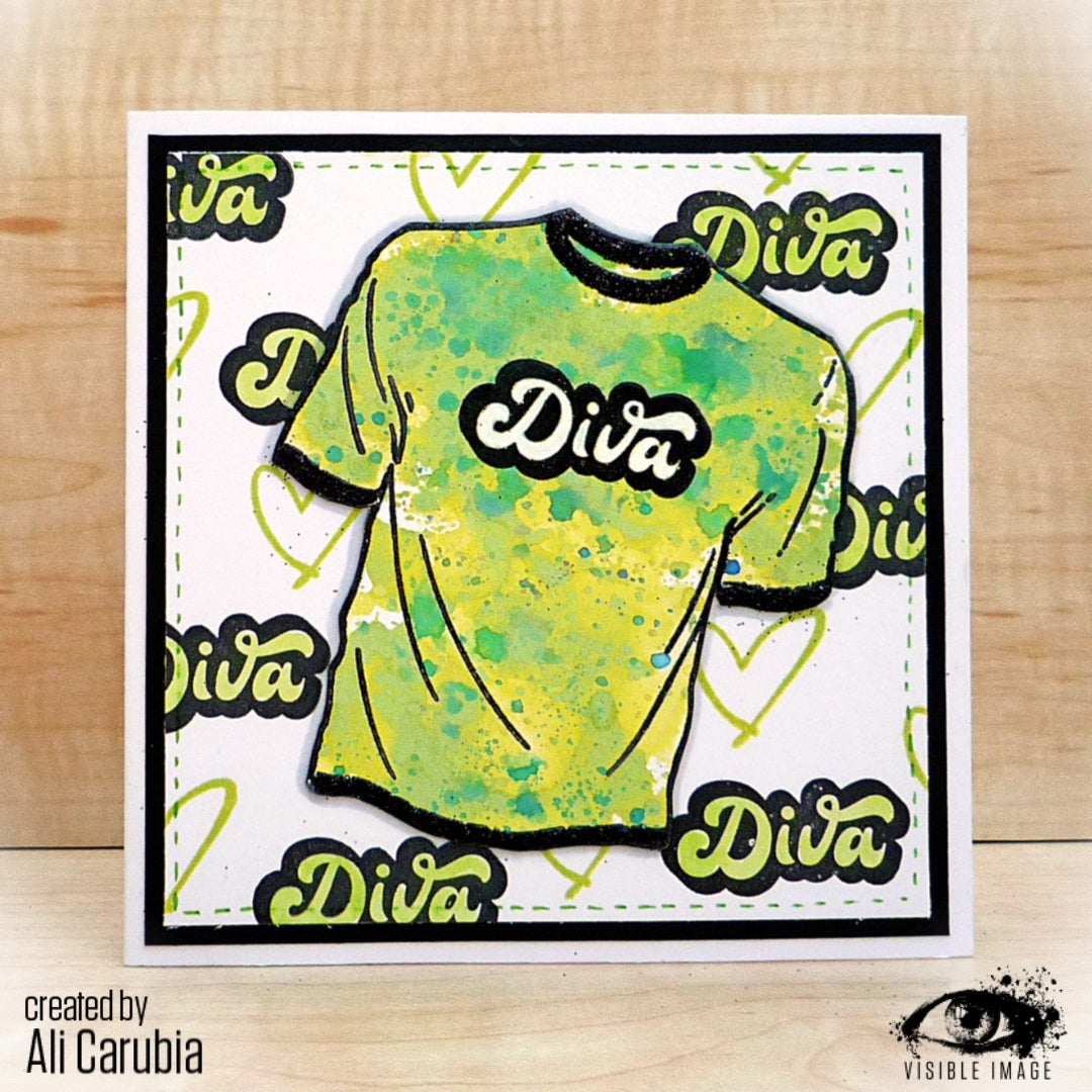 Visible Image Nothing To Wear - A6 Stamp Set