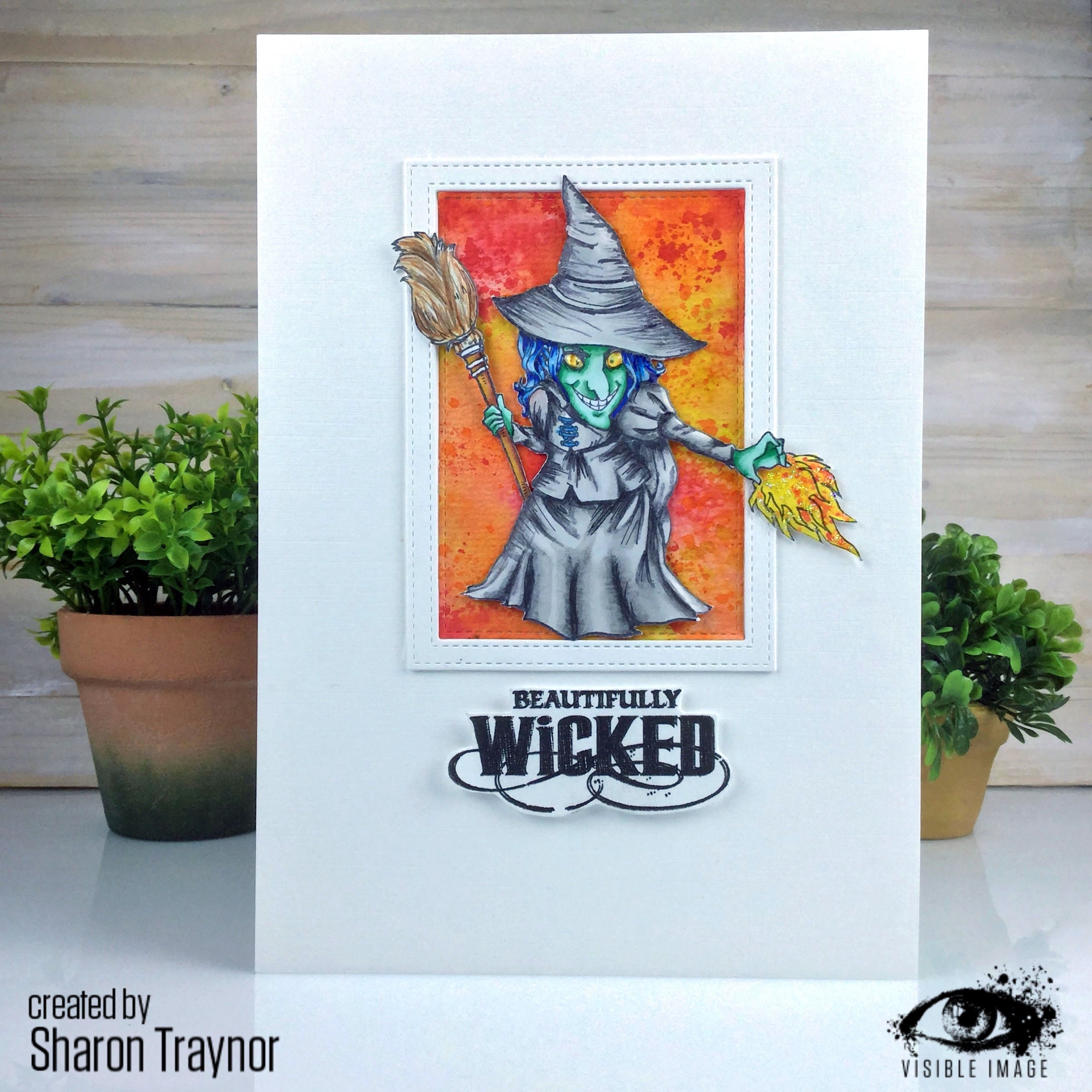 Visible Image OZ Wicked Witch - A6 Stamp Set