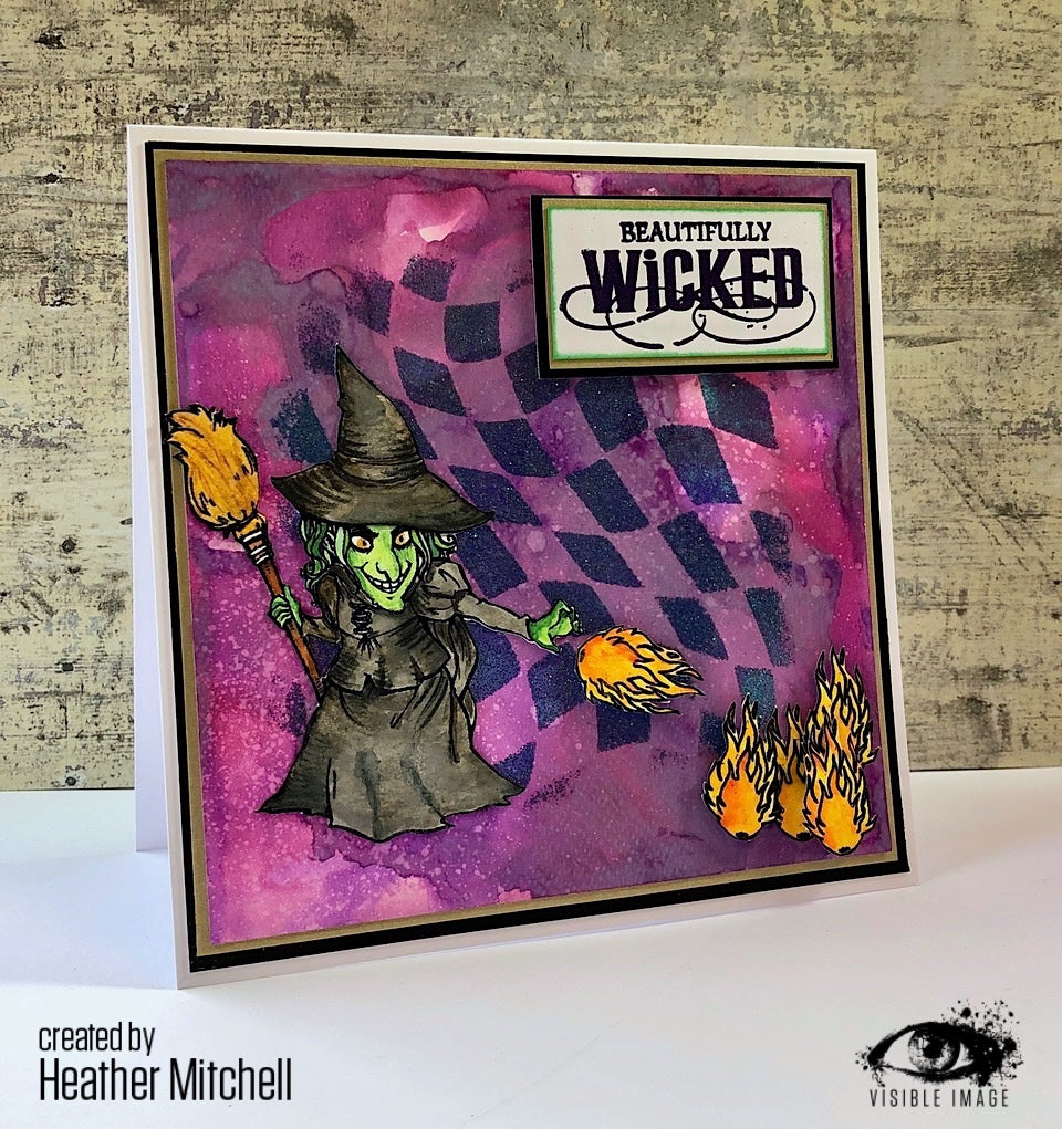 Visible Image OZ Wicked Witch - A6 Stamp Set