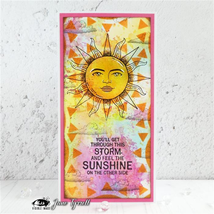 Visible Image Rise And Shine - A6 Stamp Set