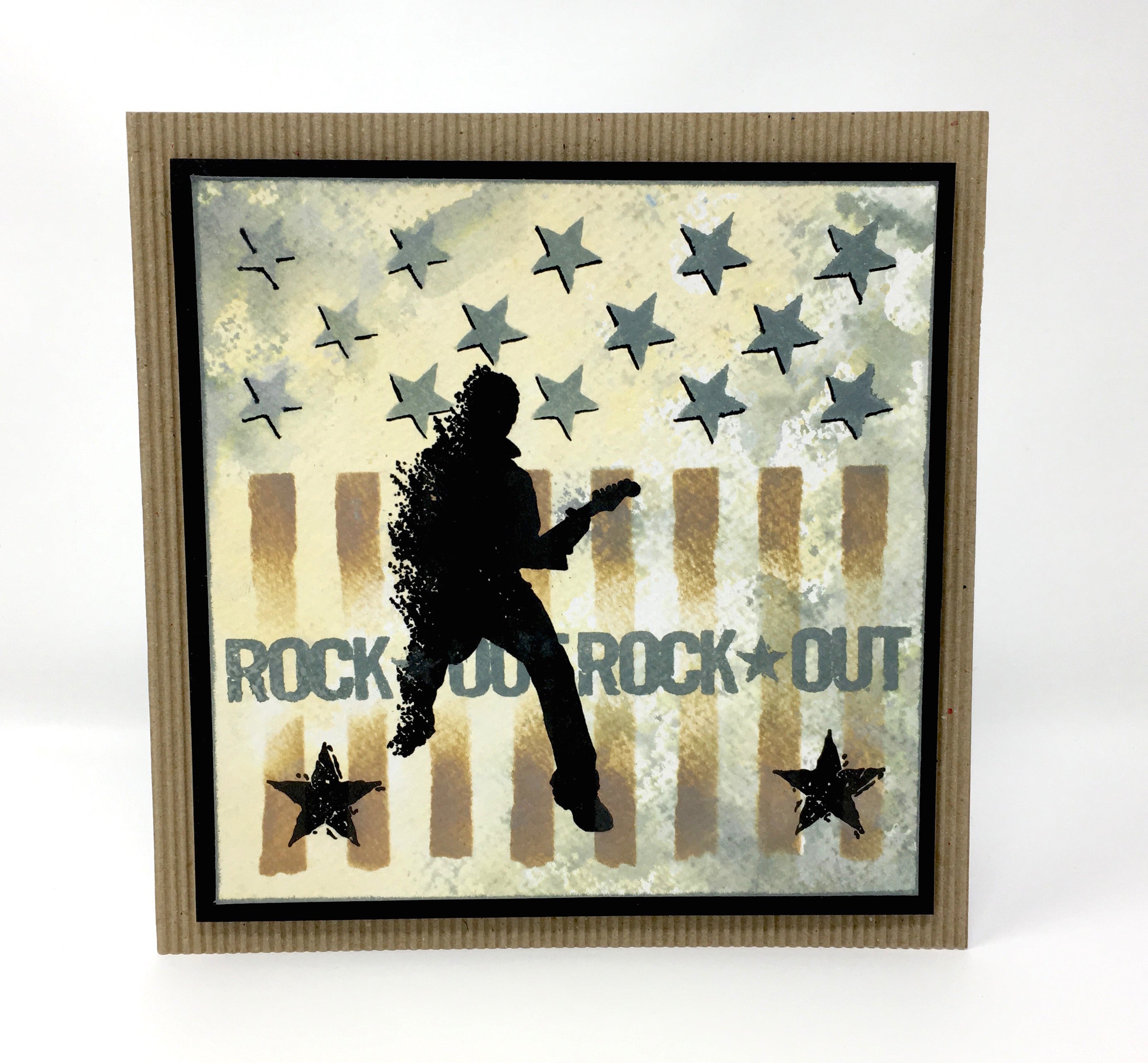 Visible Image Rock Out - A6 Stamp Set