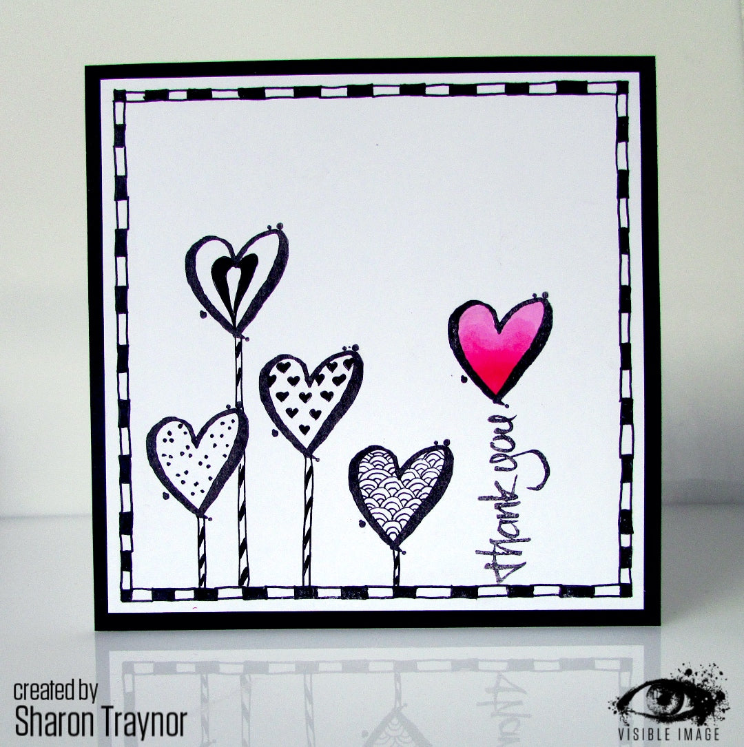 Visible Image Thank You - A7 Stamp Set