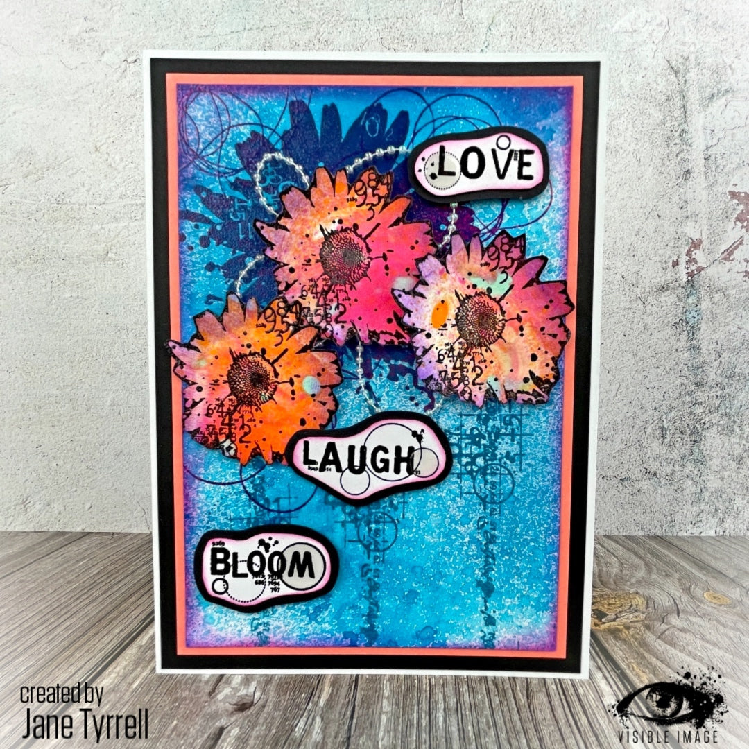 Visible Image Where Flowers Bloom - A5 Stamp Set