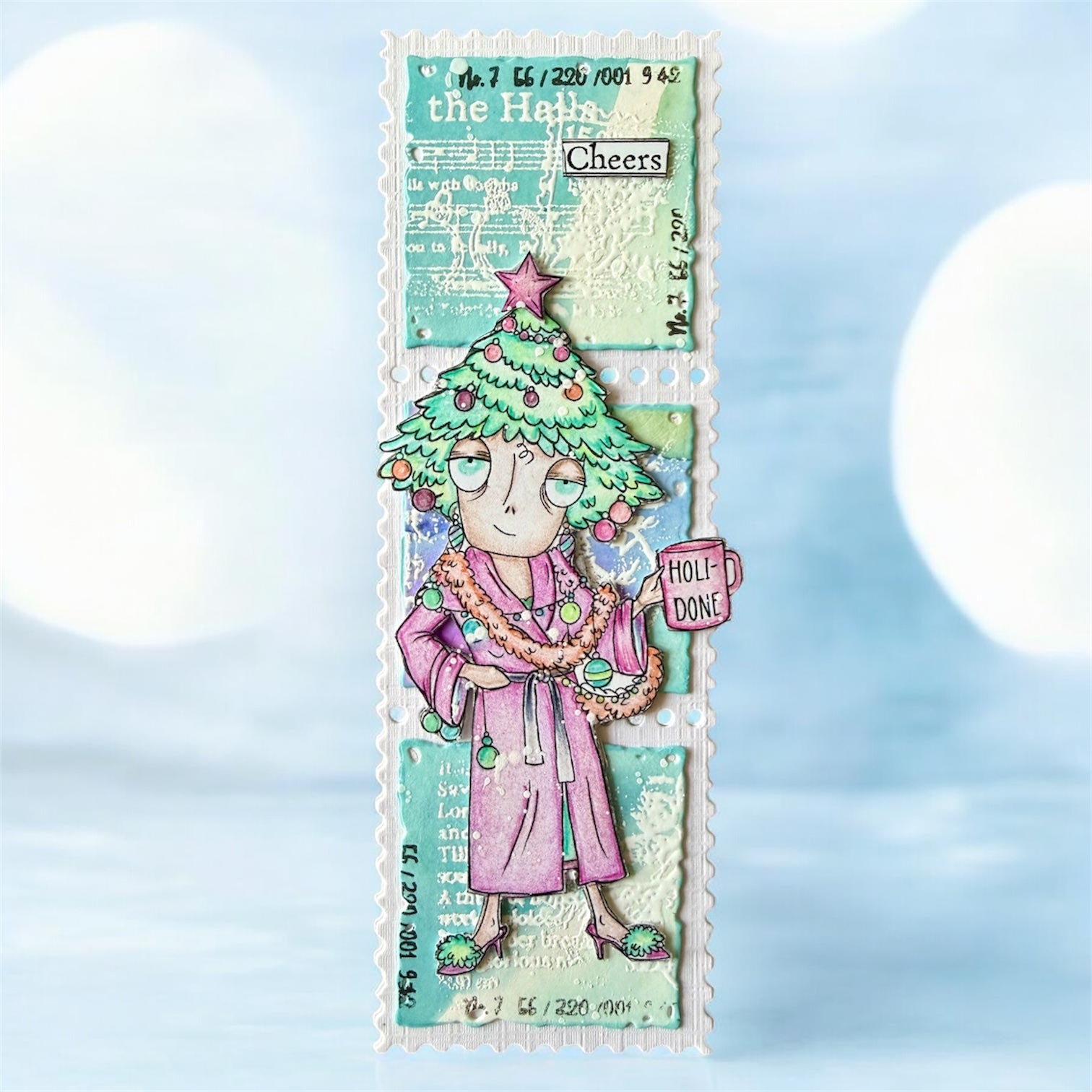 AALL and Create - A7 Stamp Set - Holi-Done Dee