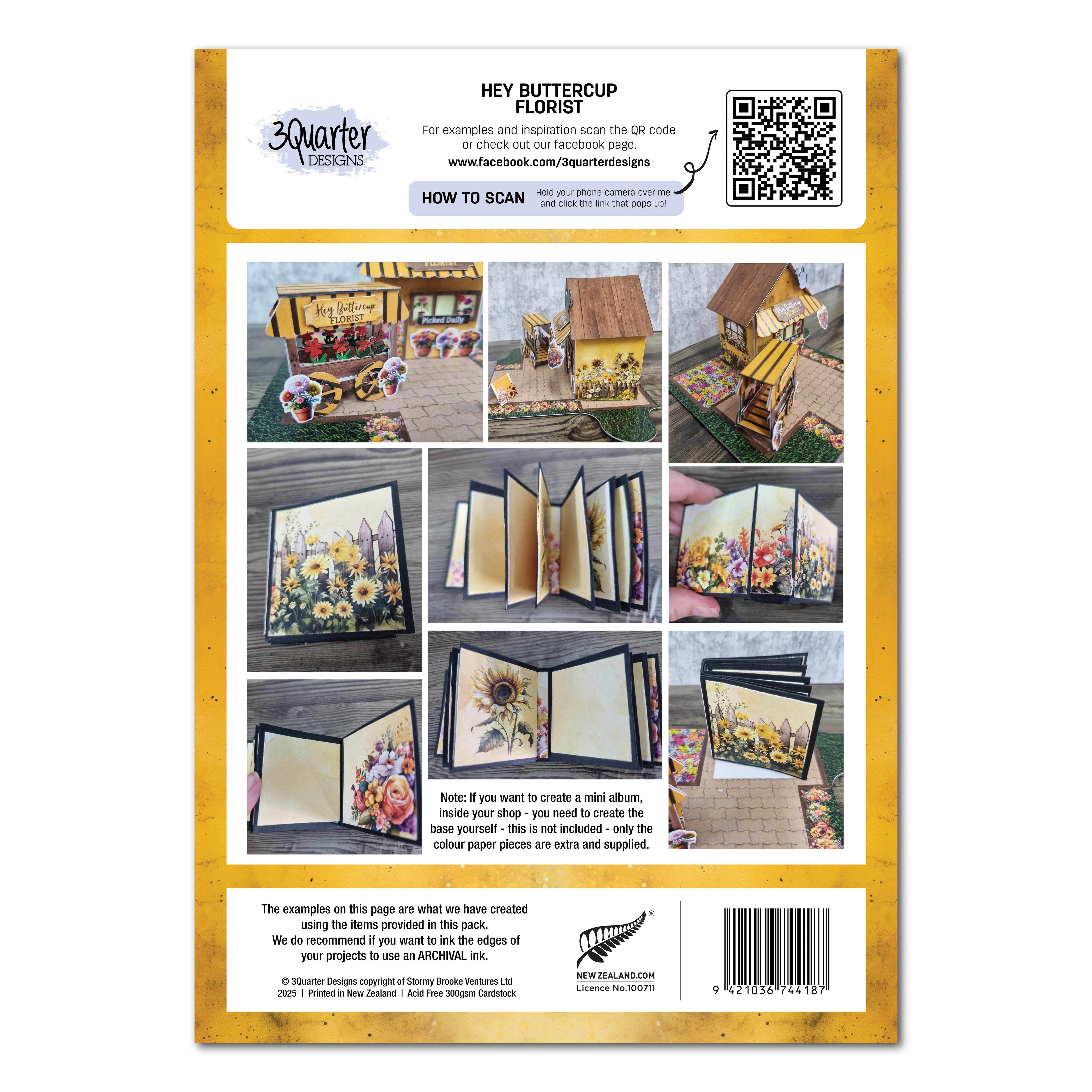 3Quarter Designs Lane Village - Hey Buttercup Florist