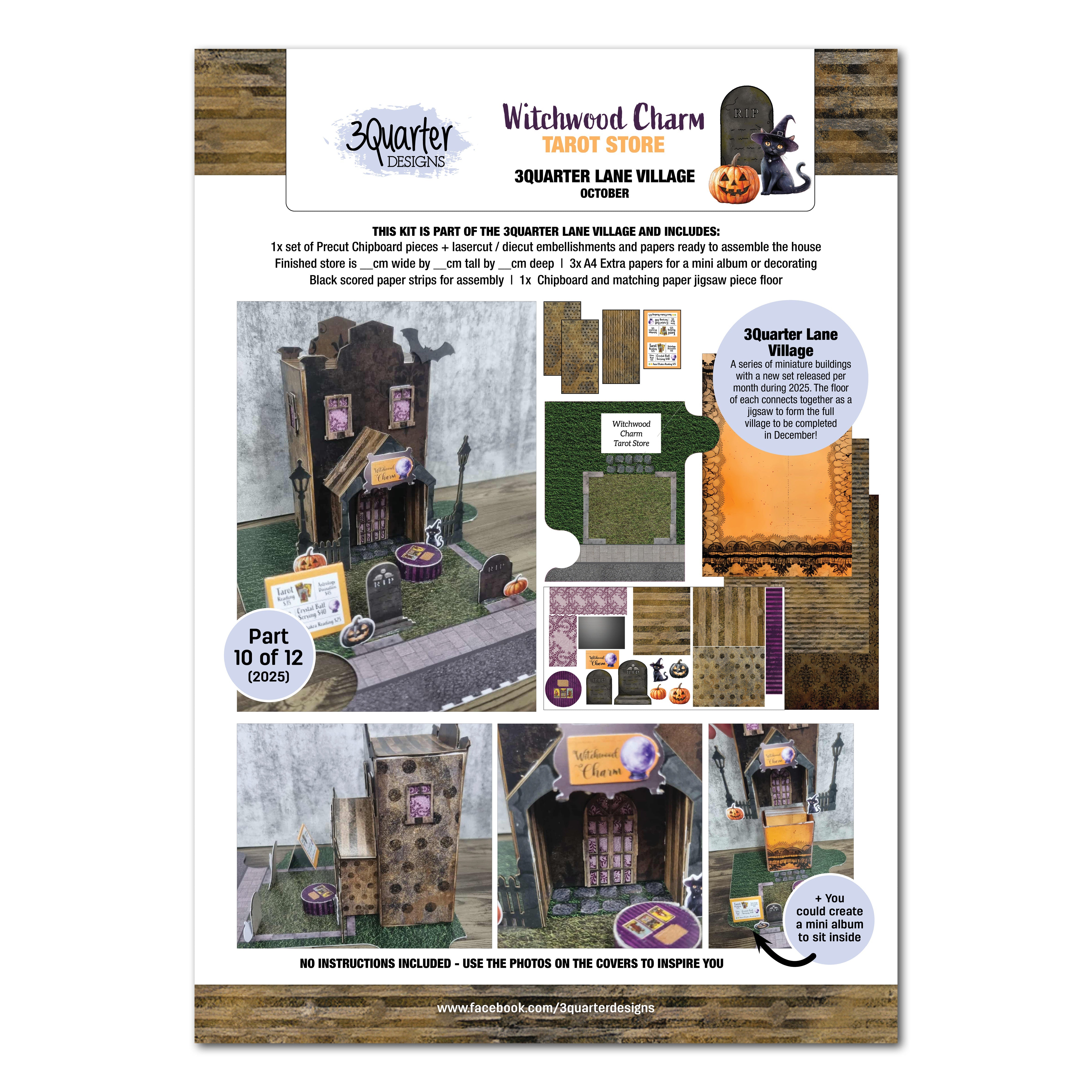 3Quarter Designs Lane Village - Witchwood Charm Tarot Store