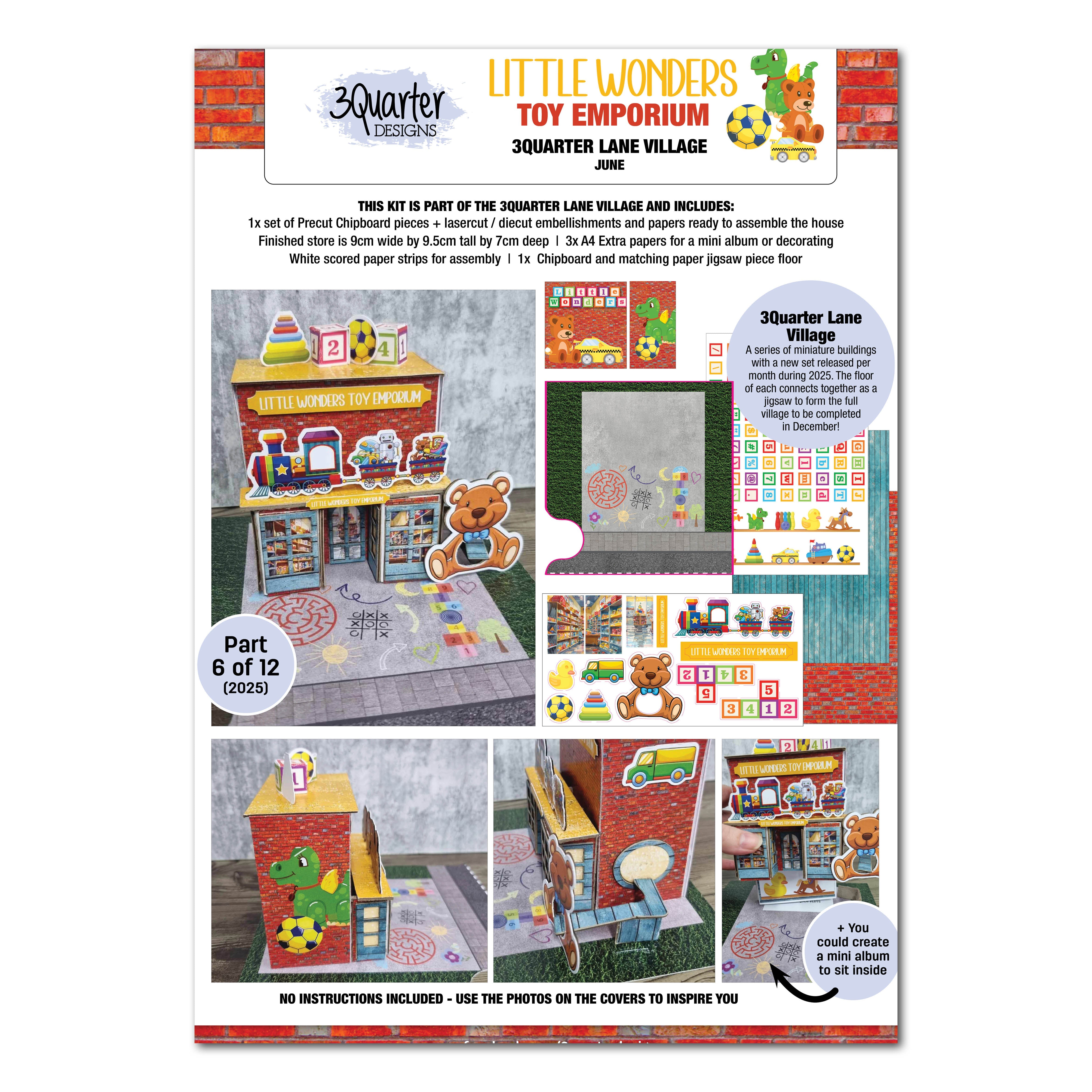 3Quarter Designs Lane Village - Little Wonders Toy Emporium