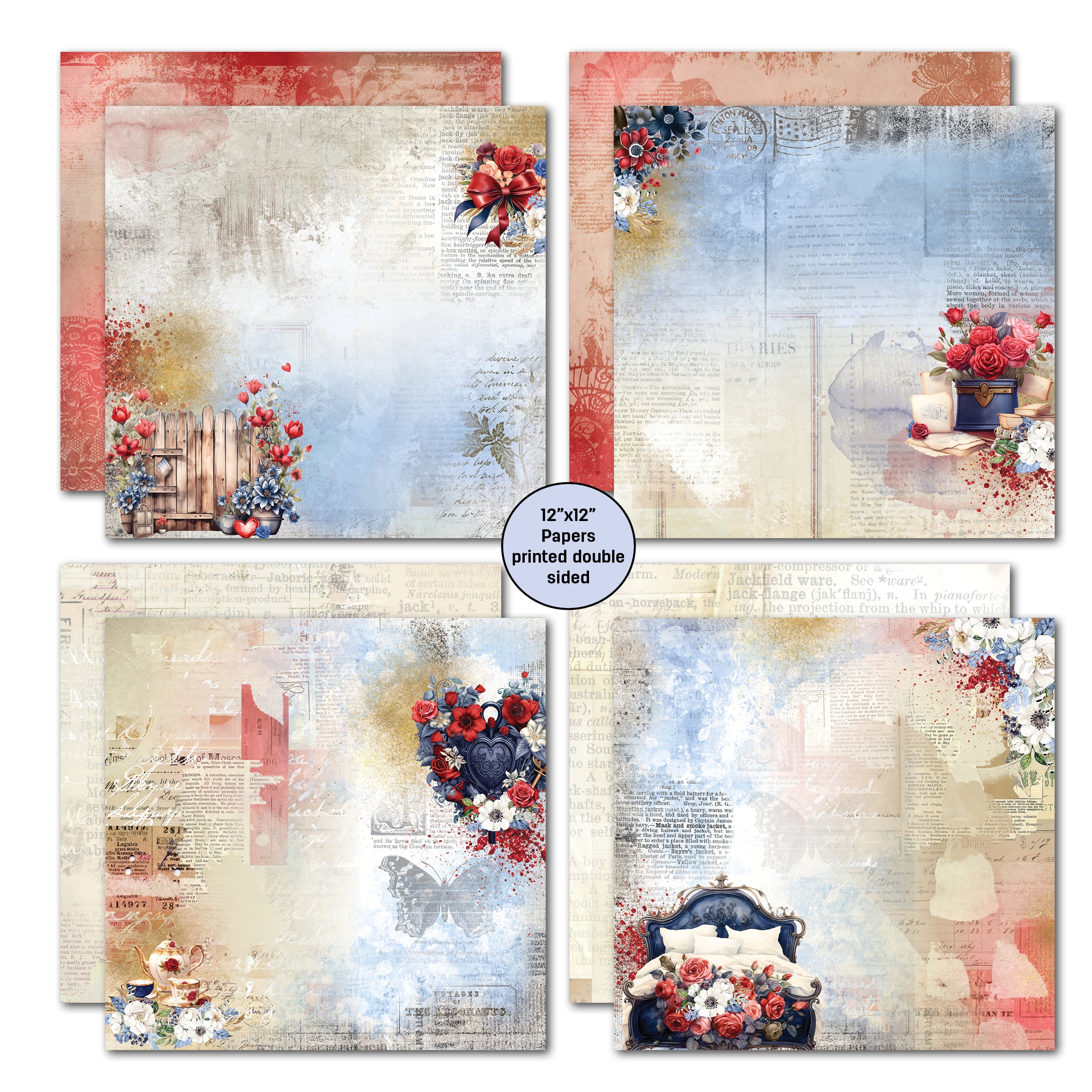 3Quarter Designs Love You 12x12 Scrapbook Collection