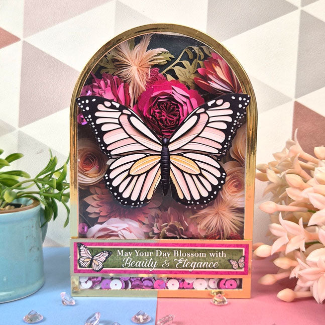 Whopper Topper Pad - Paper Art Butterflies