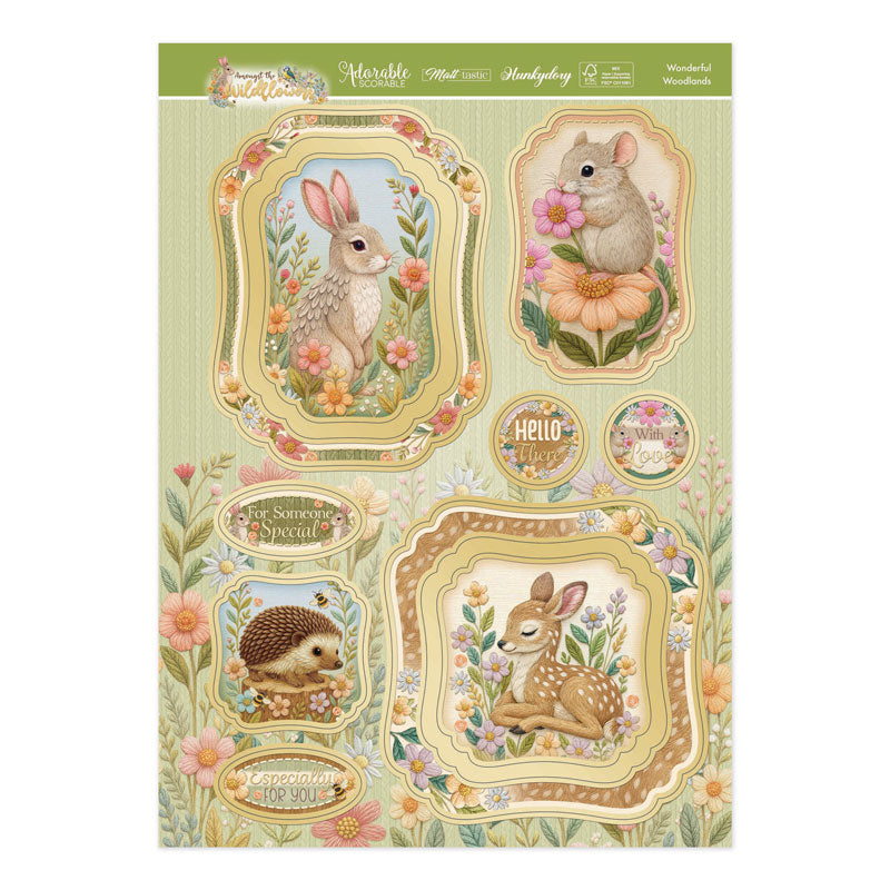 Wonderful Woodlands Luxury Topper Set