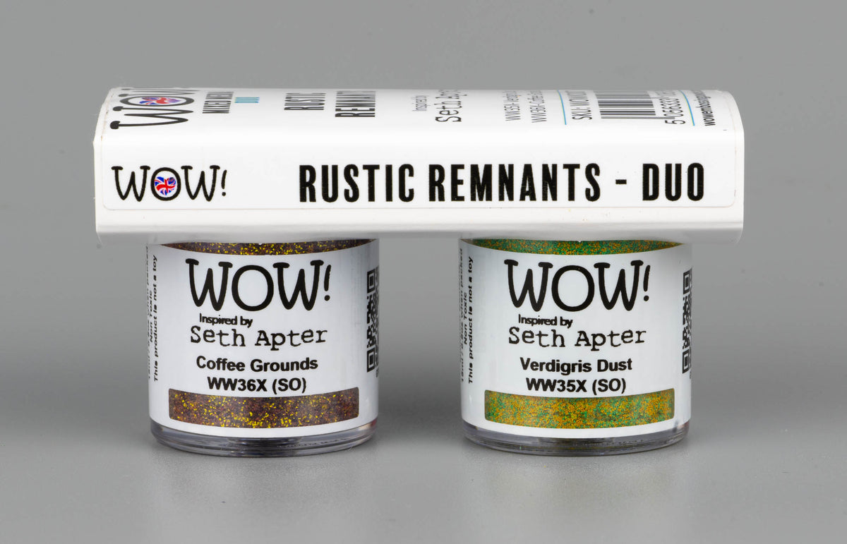 WOW! Embossing Powder - Duo Rustic Remnants *Seth Apter*