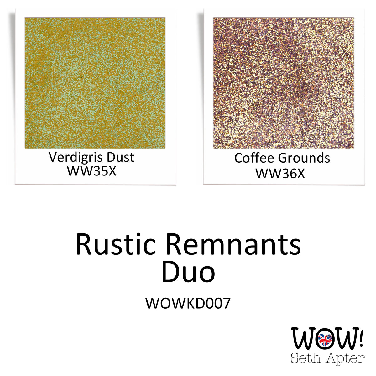 WOW! Embossing Powder - Duo Rustic Remnants *Seth Apter*