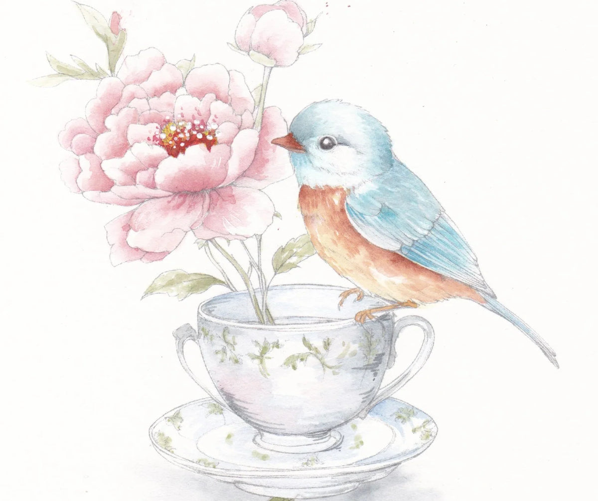 Willow Wolfe - Watercolor Workbook: Feathers and Finery by Willow Wolfe