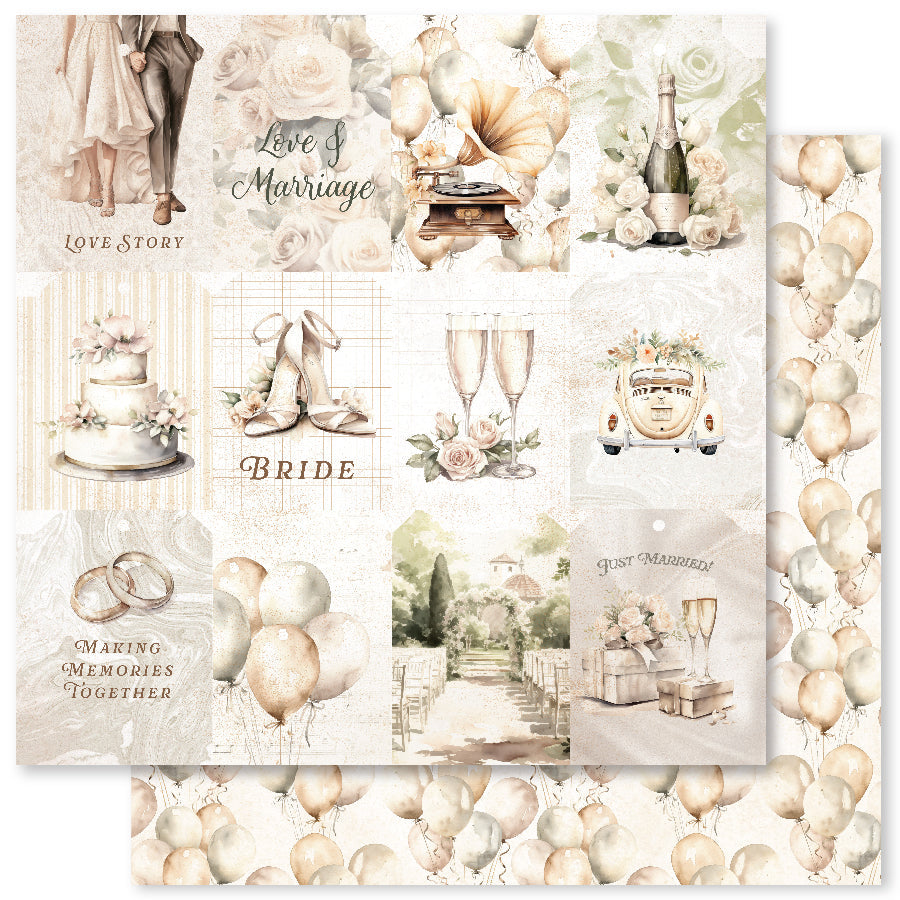 Wedding Joy 6x6 Paper Collection 34209
