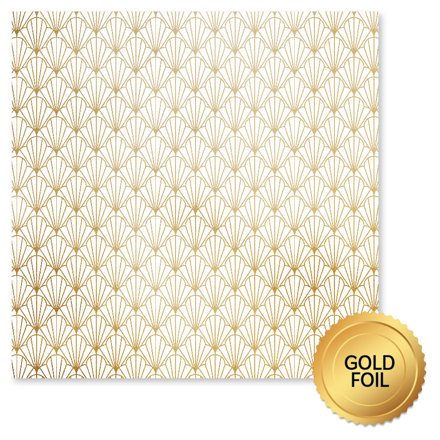 Wedding Joy Foil Gold 6x6 Paper Collection 34530