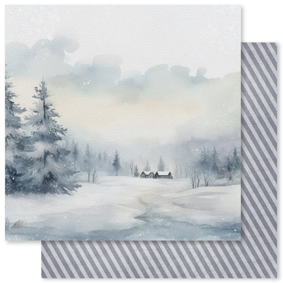 White Christmas Basics  12x12 Paper Collection 32913