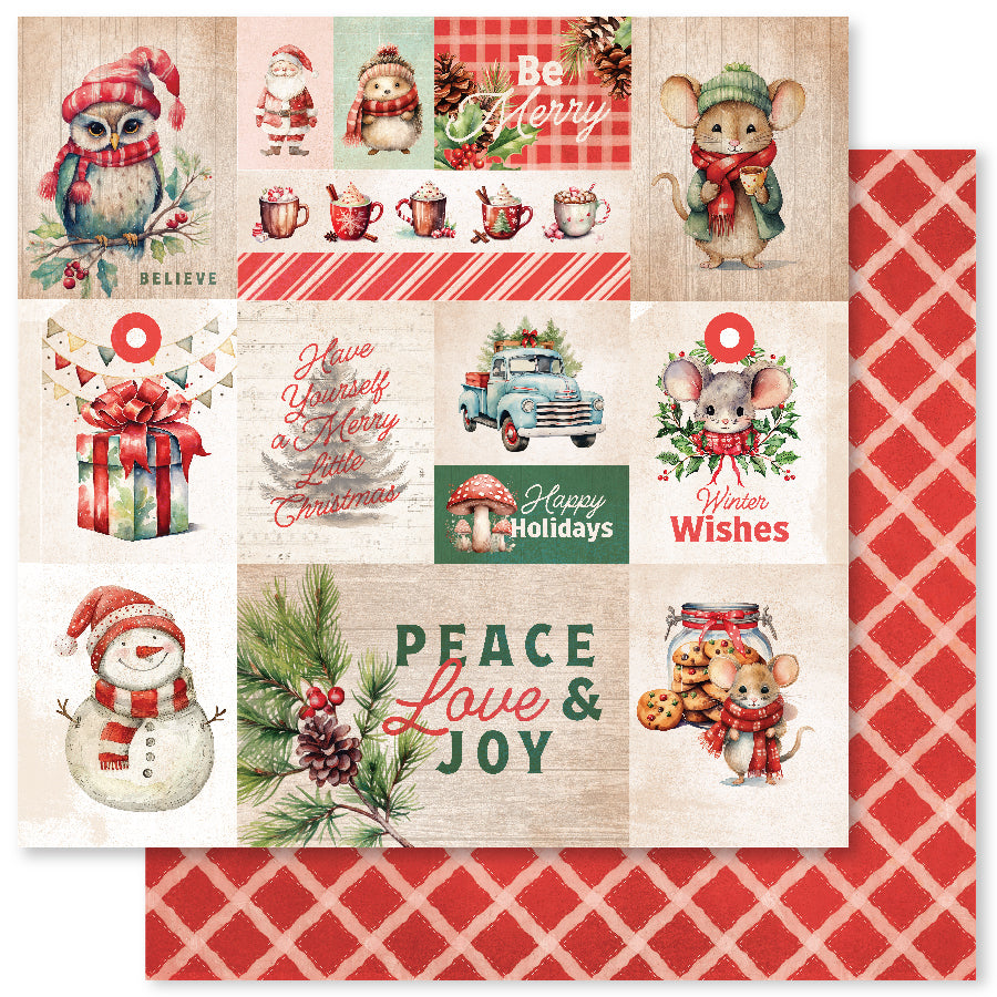 Woodland Christmas 12x12 Paper Collection 33042