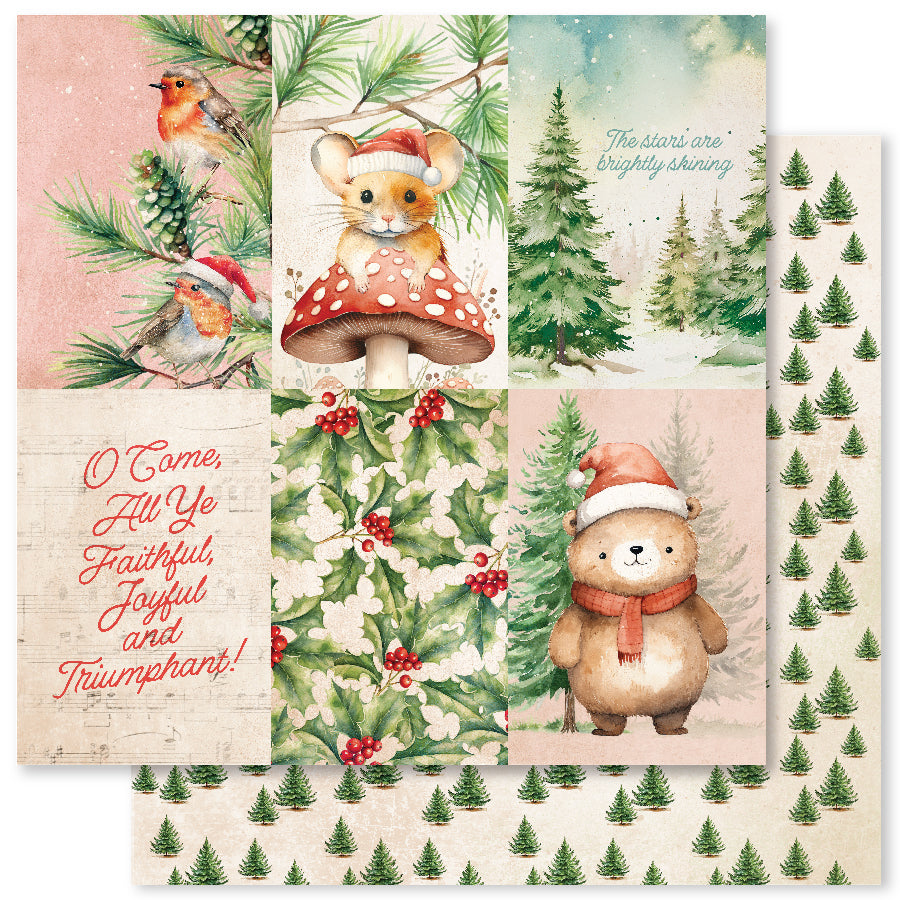 Woodland Christmas 6x6 Paper Collection 33063