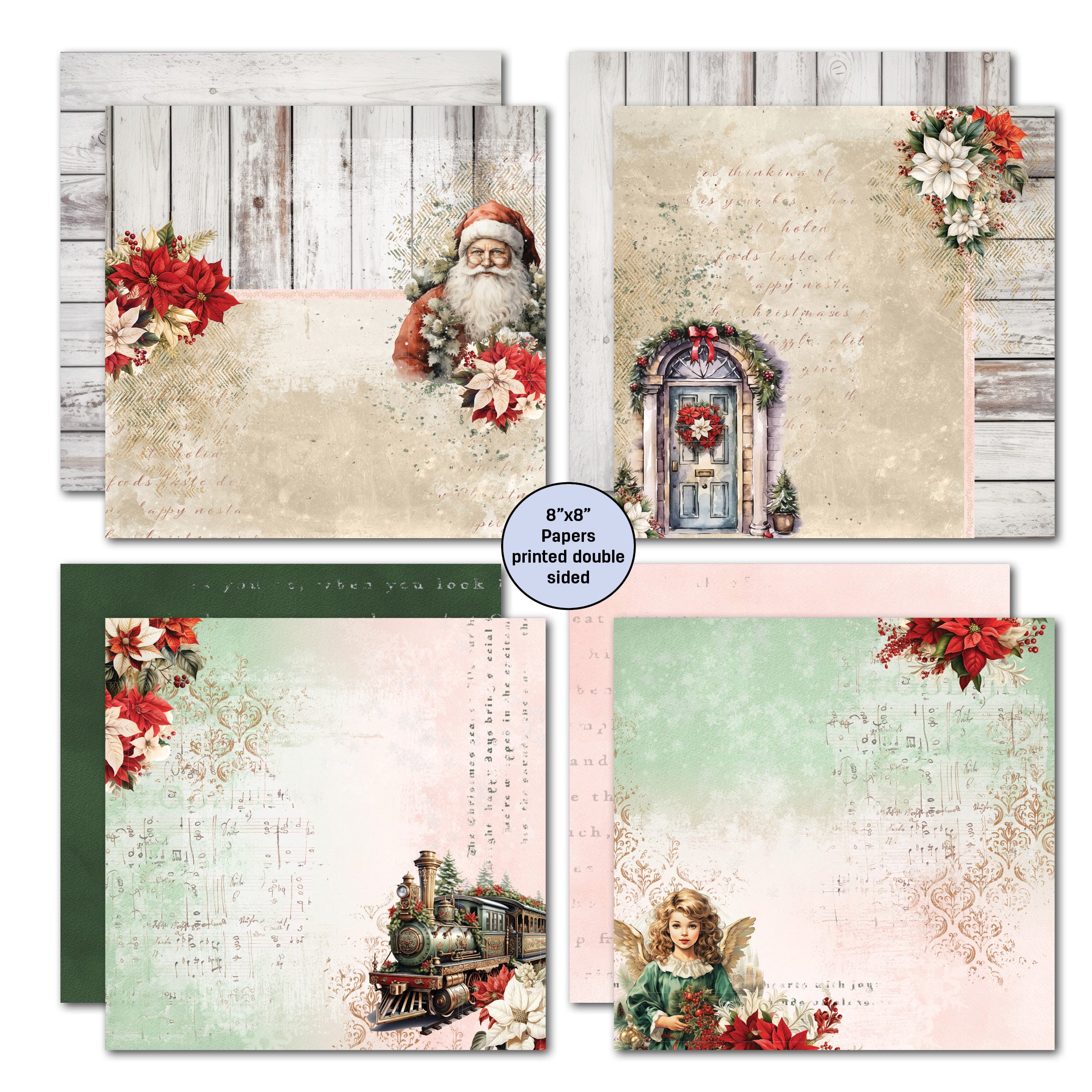 3Quarter Designs Xmas Magic 8x8 Paper Pack