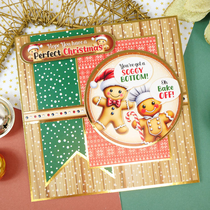 Christmas Crackers 8" x 8" Paper Pad