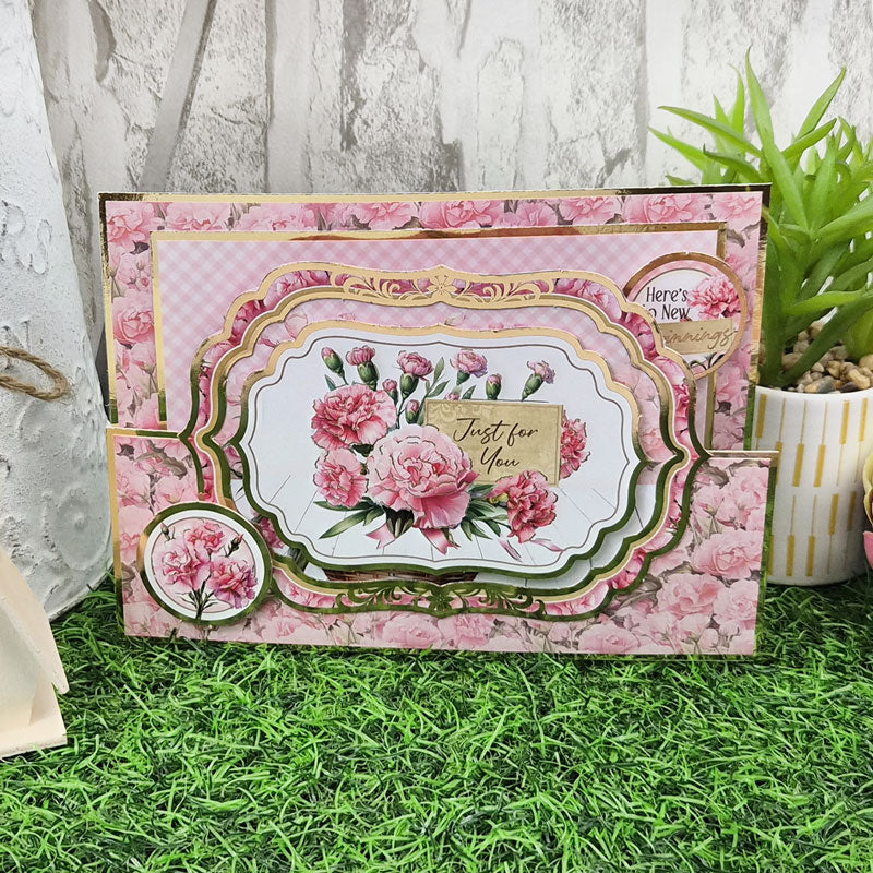 January - Carnation Luxury Topper Sheet