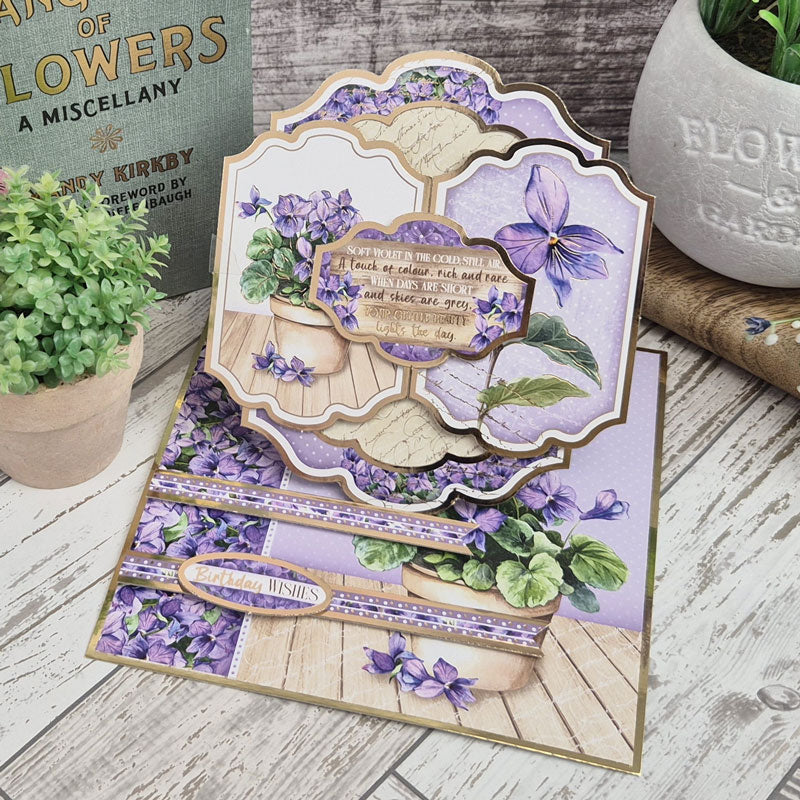 February - Violet Luxury Topper Sheet