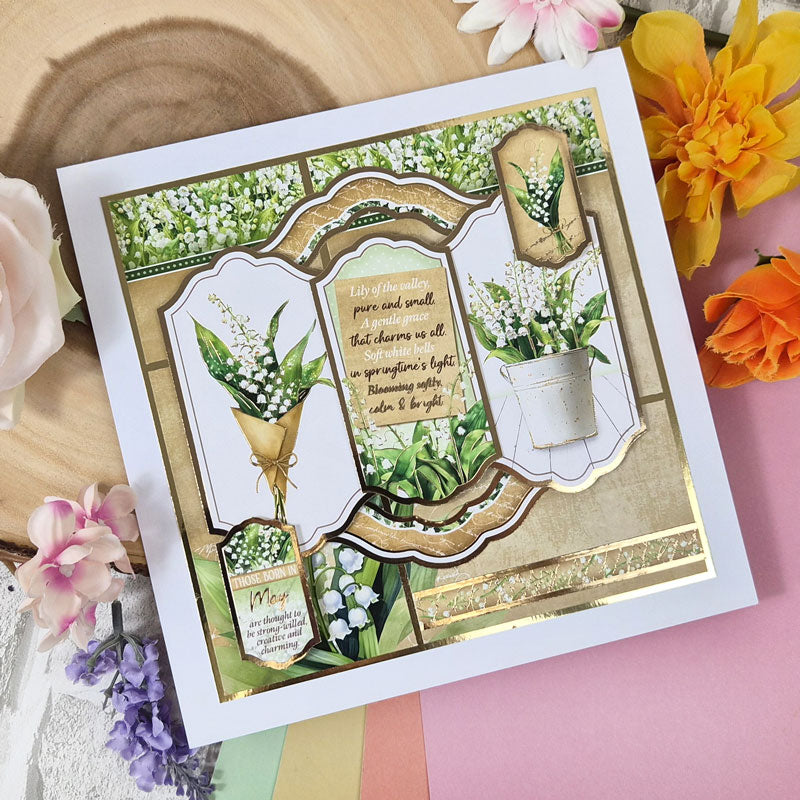 A Year of Flowers Luxury Card Topper Kit