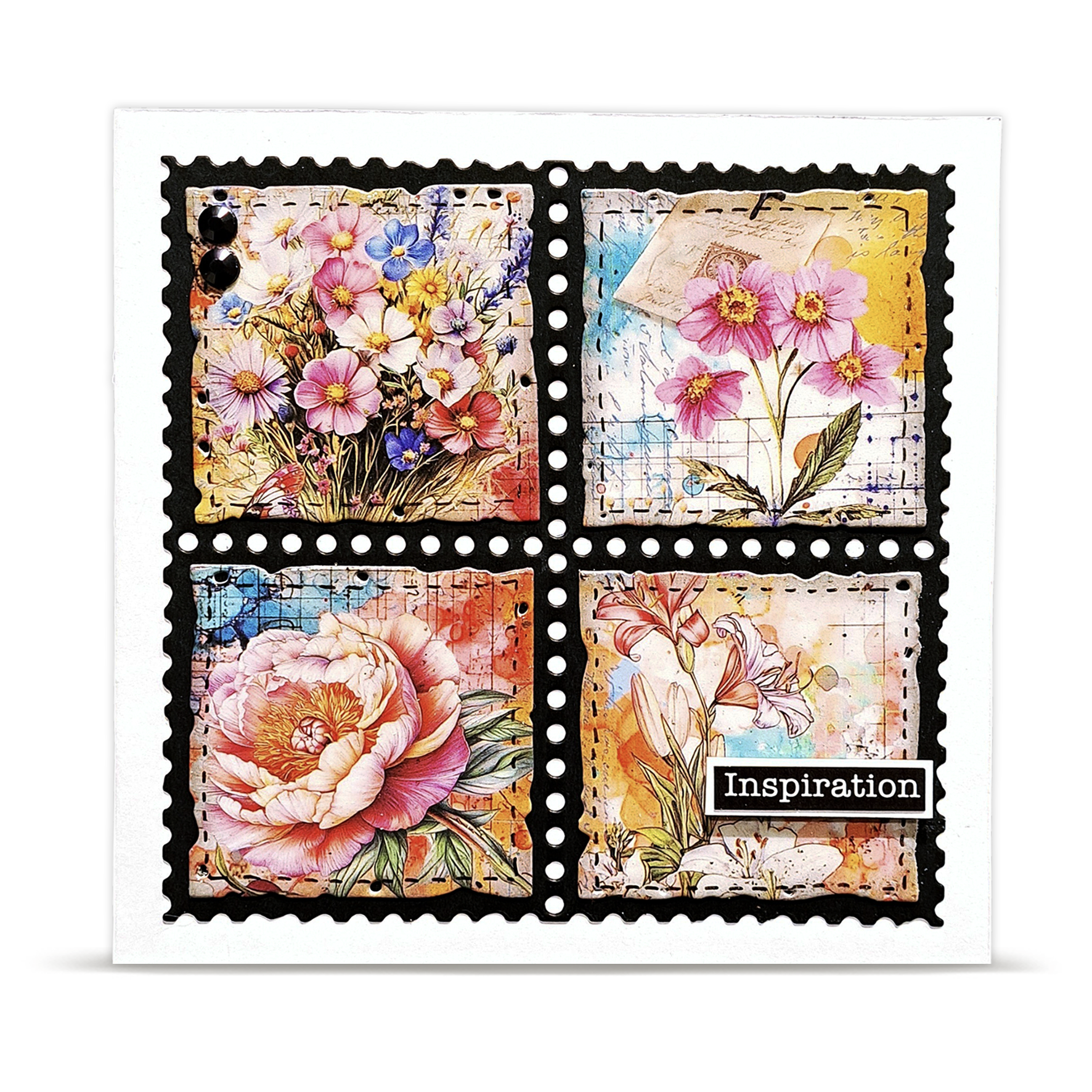 AALL and Create - Die-Cutting Die Set - Splintered Tiles