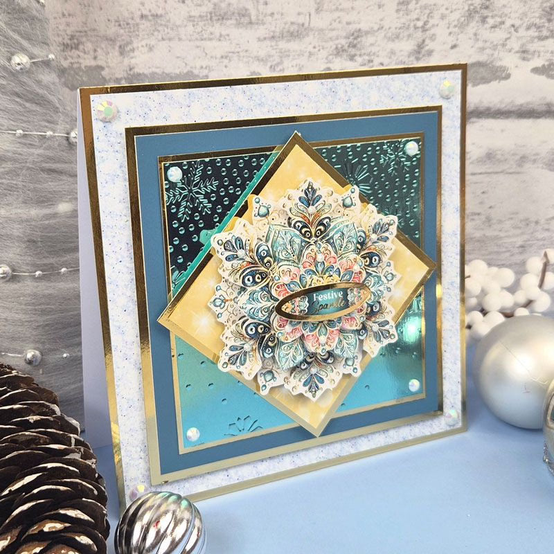 Brilliant Backgrounds - It's Beginning to Look a Lot Like Christmas 8" x 8" Paper Pad