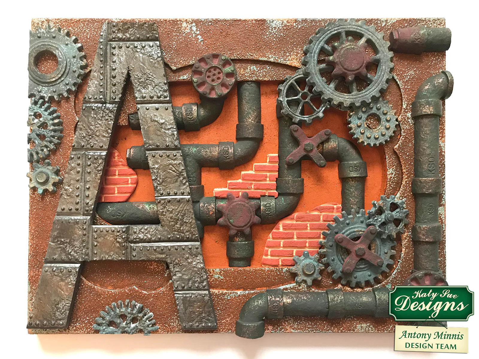 Rusty Pipes Silicone Mould