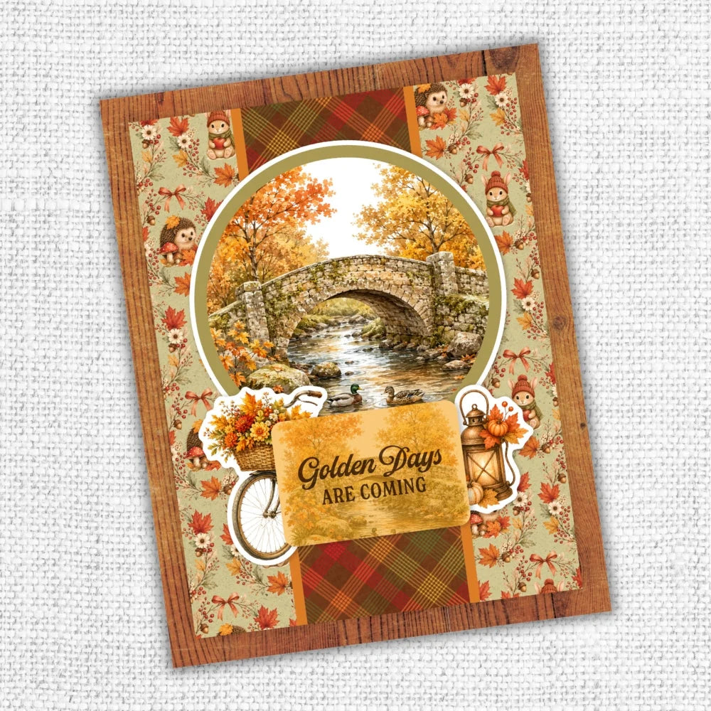 Maplewood Cottage 6x8" Tags & Tickets Embossed Die Cuts 37357