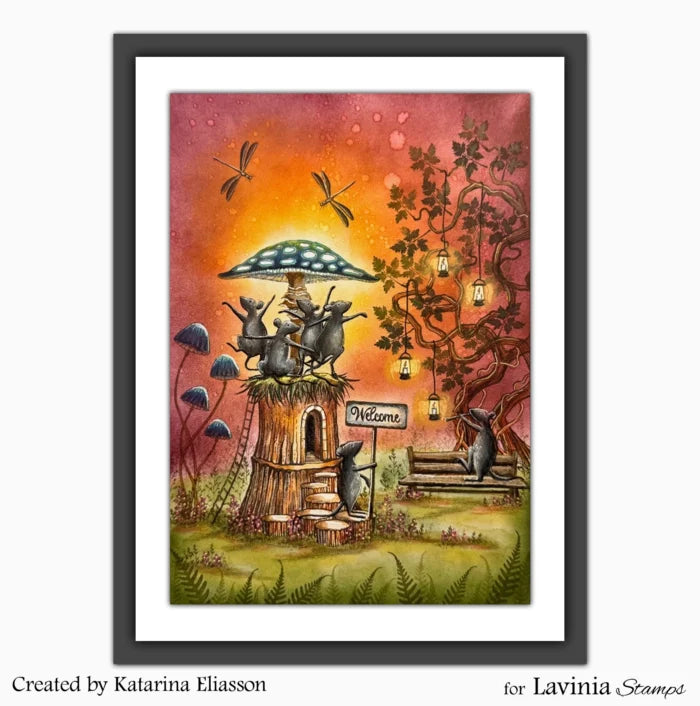 Lavinia Stamps - Welcome Stamp