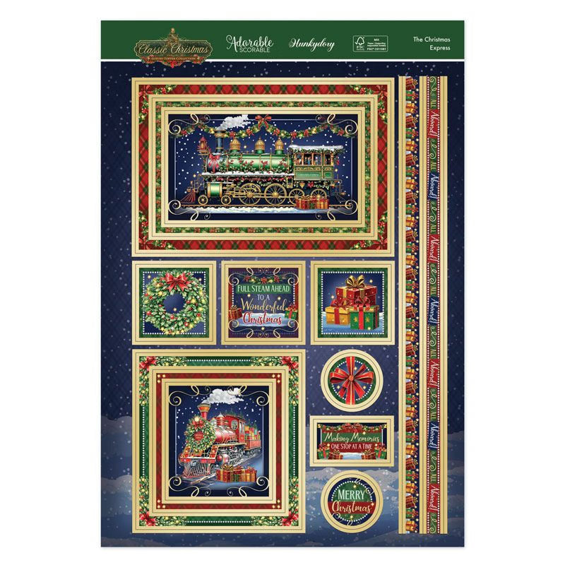 The Christmas Express Luxury Topper Set