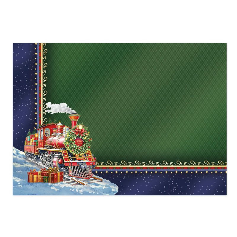 The Christmas Express Luxury Topper Set