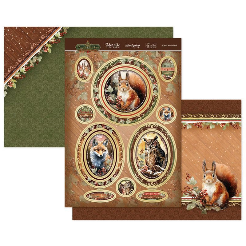 Winter Woodland Luxury Topper Set