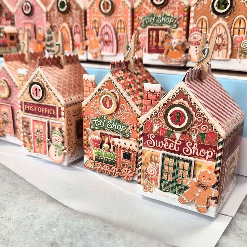 Gingerbread Advent Village Project Kit