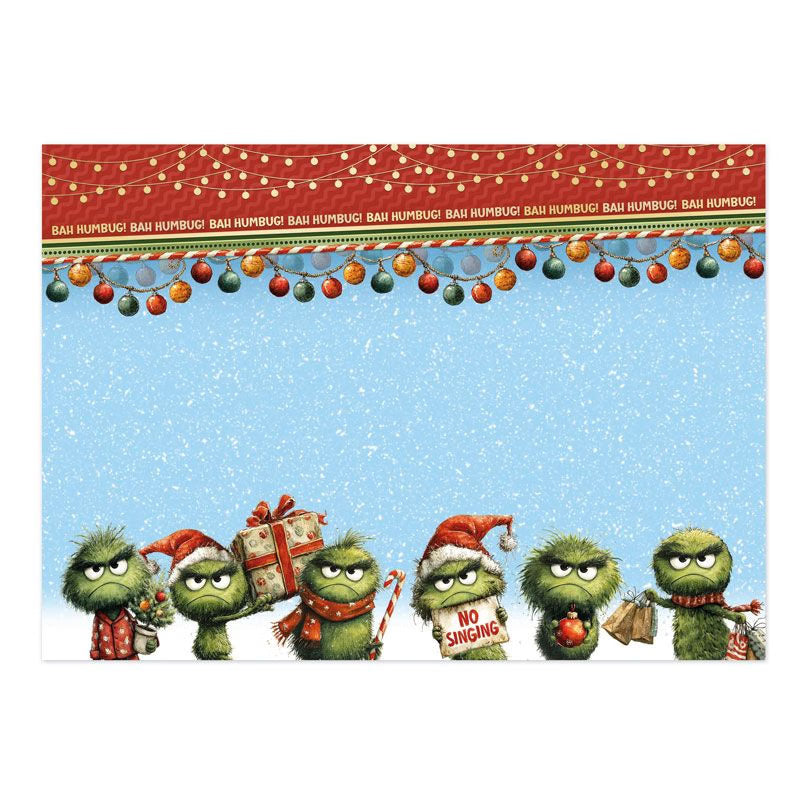 Bah Humbug! Luxury Topper Set