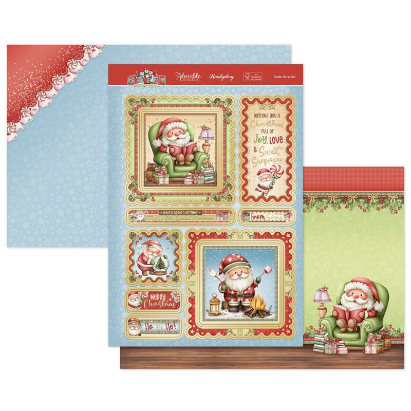 Santa Surprise! Luxury Topper Set