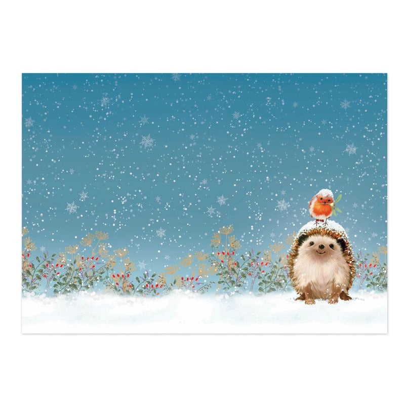 Sending Hedge-Hugs Luxury Topper Set