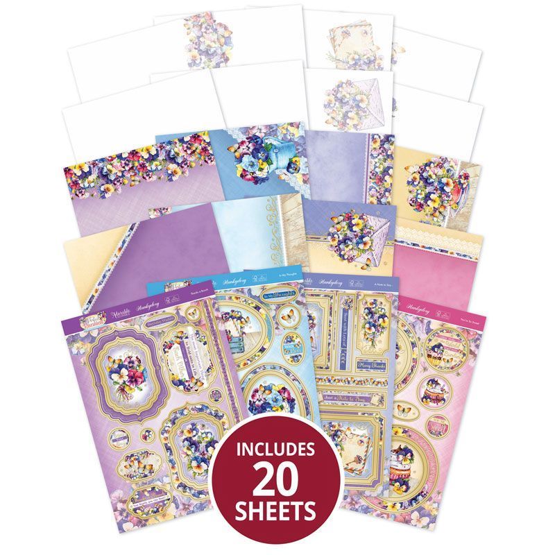 Deluxe Craft Pads - Perfect Pansies