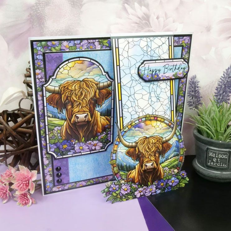 Deluxe Craft Pads - Stained Glass Wonderful Wildlife
