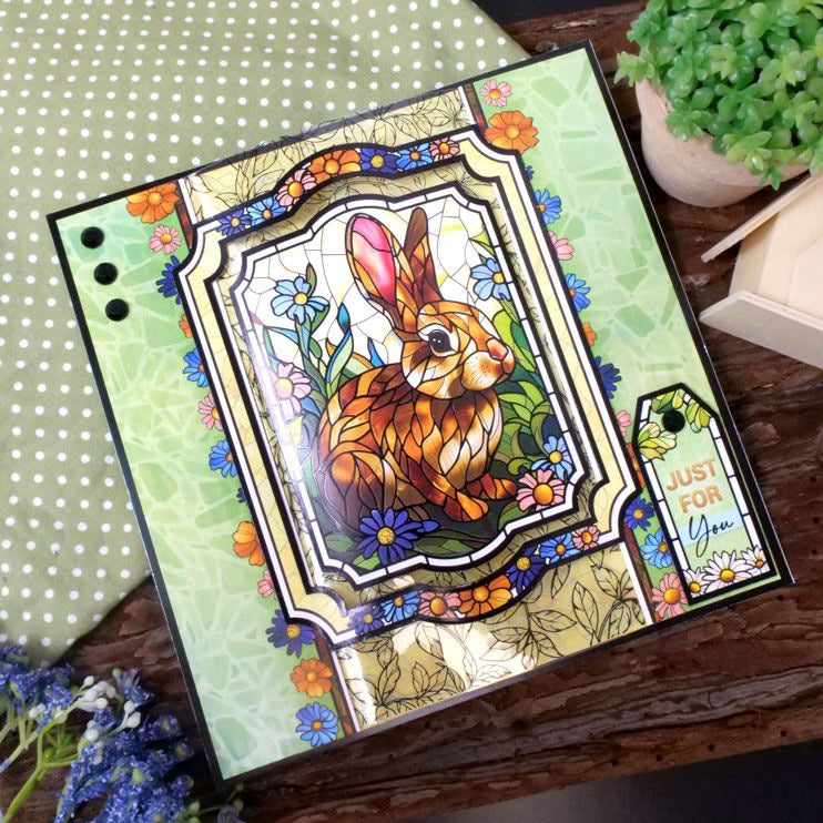 Deluxe Craft Pads - Stained Glass Wonderful Wildlife