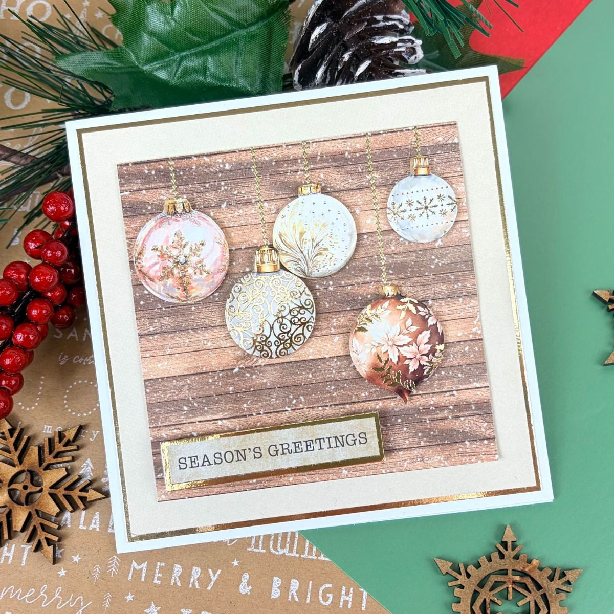 Delightful Die-Cuts - Beautiful Baubles