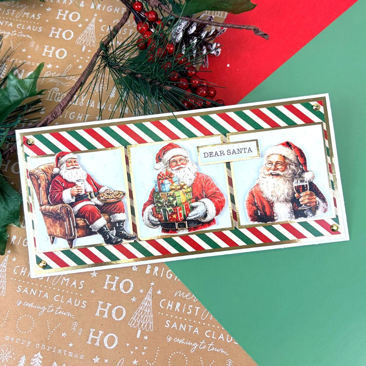 Delightful Die-Cuts - Celebrate with Santa