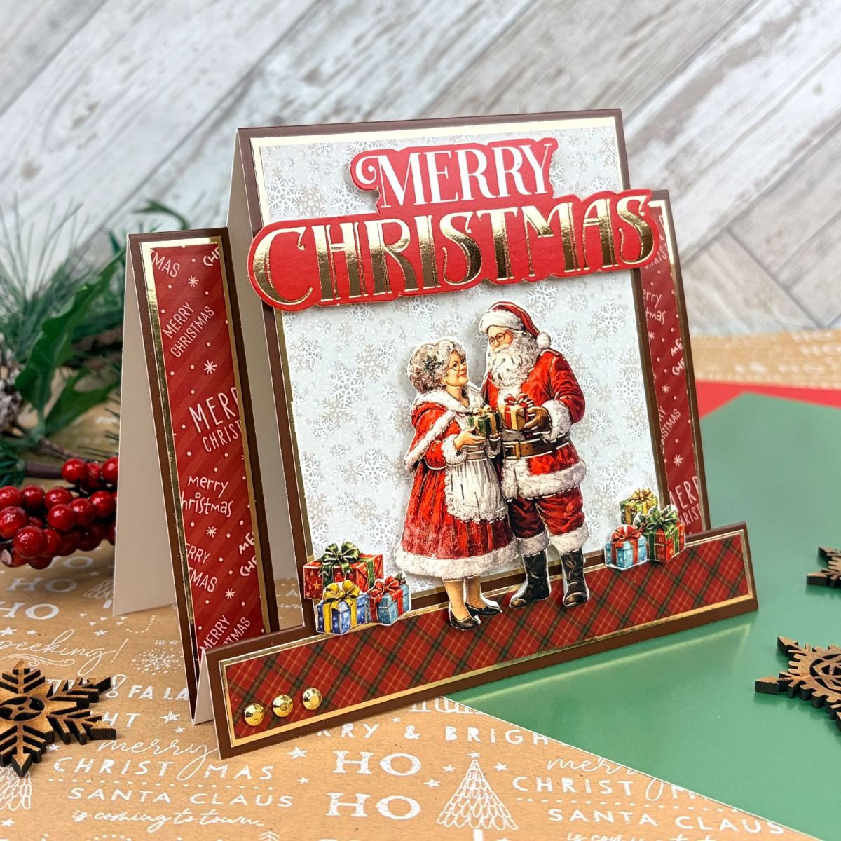 Delightful Die-Cuts - Celebrate with Santa